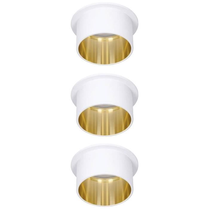 Luminaire encastrable à led paulmann 93381 - puissance 19.5w - blanc chaud