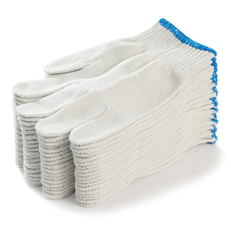 Guantes de Trabajo Antideslizantes para Mujer, Hilo de Algodón Resistente al Desgaste para Sitio de Construcción