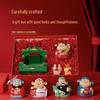 Caishen God of Wealth Shrine Ornament Set
