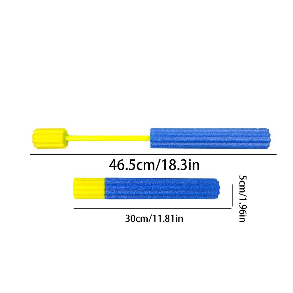 Plum Schaum Wasserpistole EVA Wasserpistole Pull Typ Outdoor Strand Wasserspielzeug Kinder Show Wasserpistole Hand Pull Sommer Farbe zufällig