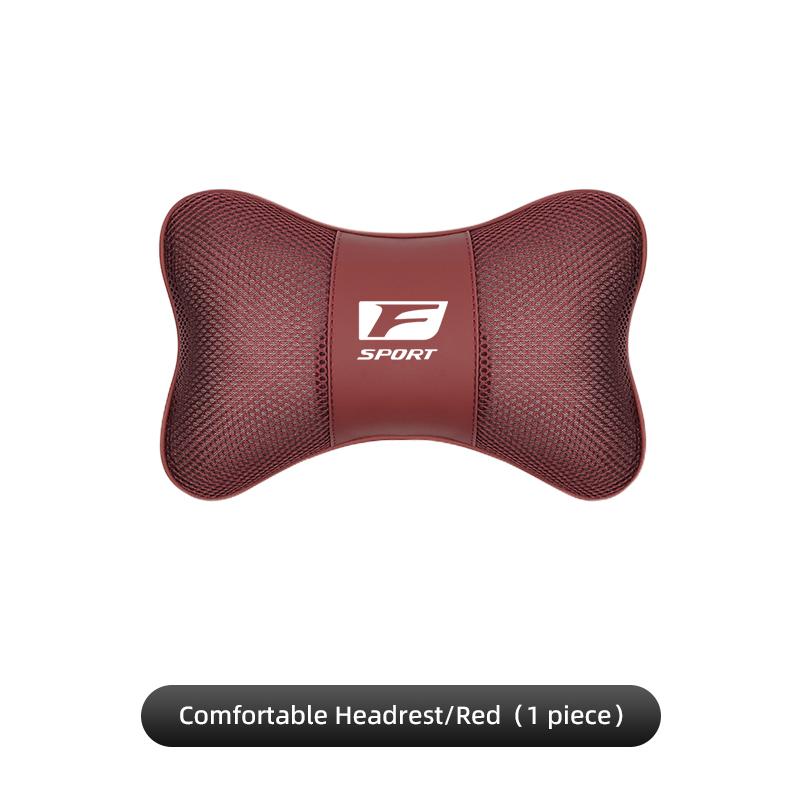 Ice Silk Lexus Car Seat Headrest Neck Pillow Accessories For Lexus F SPORT ES RX NX LS UX LM LX GX LC RZ IS CT GS RC HS SC LBX