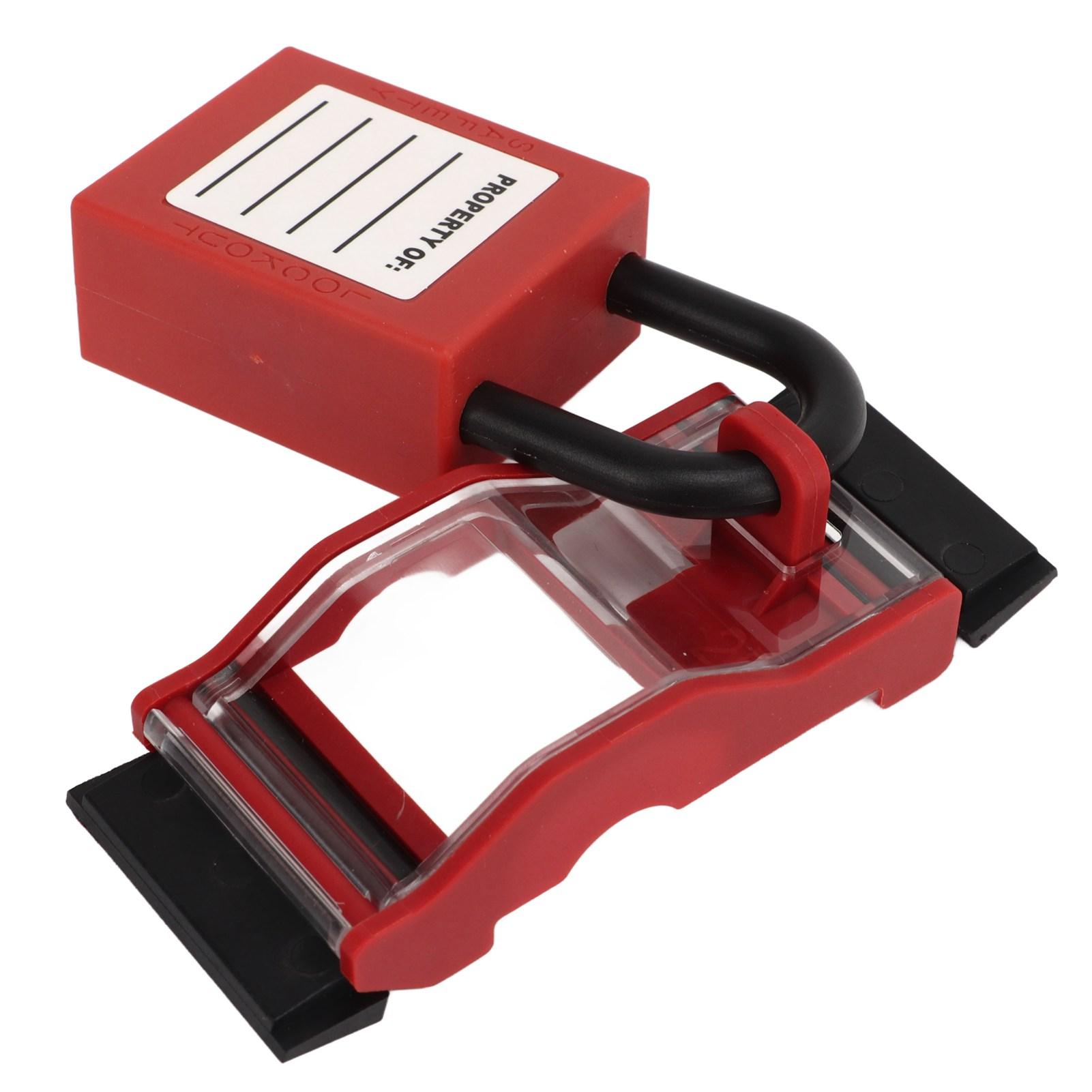 

2P Breaker Protection Cover Lockout Set Engineering Insulation Transparent Circuit Breaker Cover Padlock with Keys