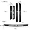 For BMW X1 X2 X3 X5 X4 X6 X7 iX3 F20 F10 F07 E70 E46 E90 E92 Valve Leather Car Door Decals Carbon Fiber Threshold Anti Scratch MO7
