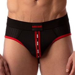 Slip Sicile Noir-Rouge - Barcode Berlin - Slip Sexy