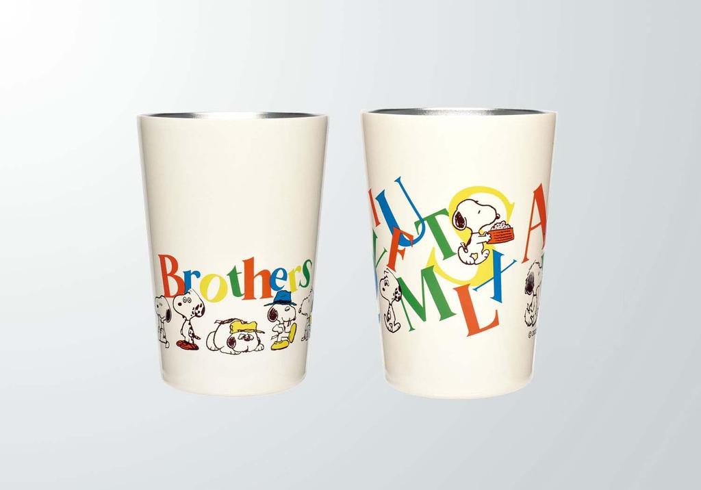 Onishi Ken Seihan PEANUTS Stainless Steel Tumbler WALK Brothers SLK-1810