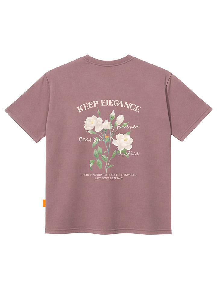 Ellamo Keep Elegance Short Sleeve T-Shirt Unisex Plus Sizes S~4Xl