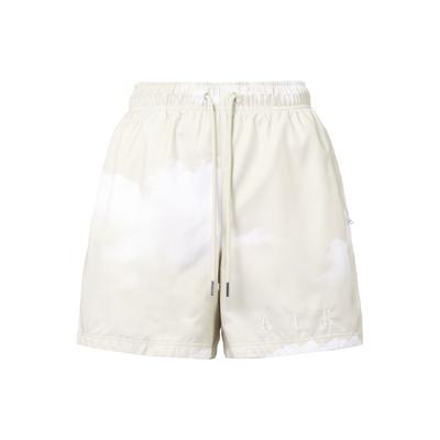 Atmungsaktive Sport-Shorts mit geradem Bein und Wolkendruck für Herren, Shorts Weiß DM1377-104