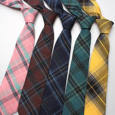Tie Factory, Cravates pour hommes et femmes, Cravates en coton jacquard pour lycéens japonais