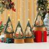 Musical Glowing Christmas Tree Ornaments with Automatic Snowfall - Perfect Gift for Girlfriend or Kids
