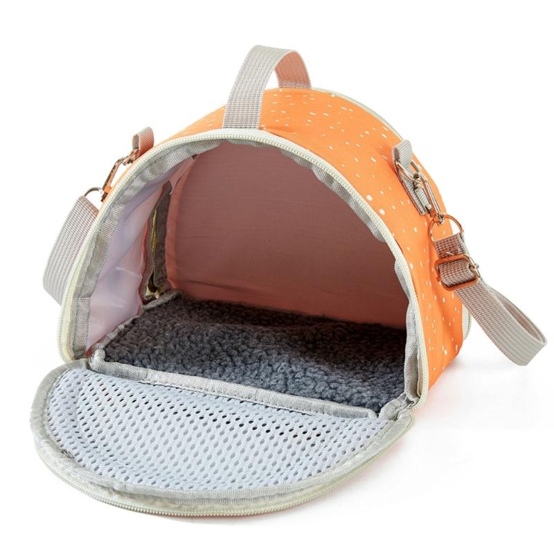 Multifunctional Hamster Carriers Bag Breathable Small Animal Travel Handbag With Safety Strap And Ventilation Holes