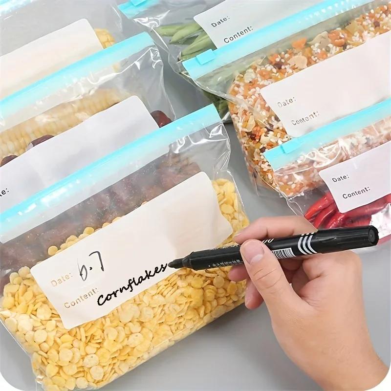 Household zipper sealed bag Suitable for refrigerator storage packaging and storage Self sealing fresh-keeping bags for food