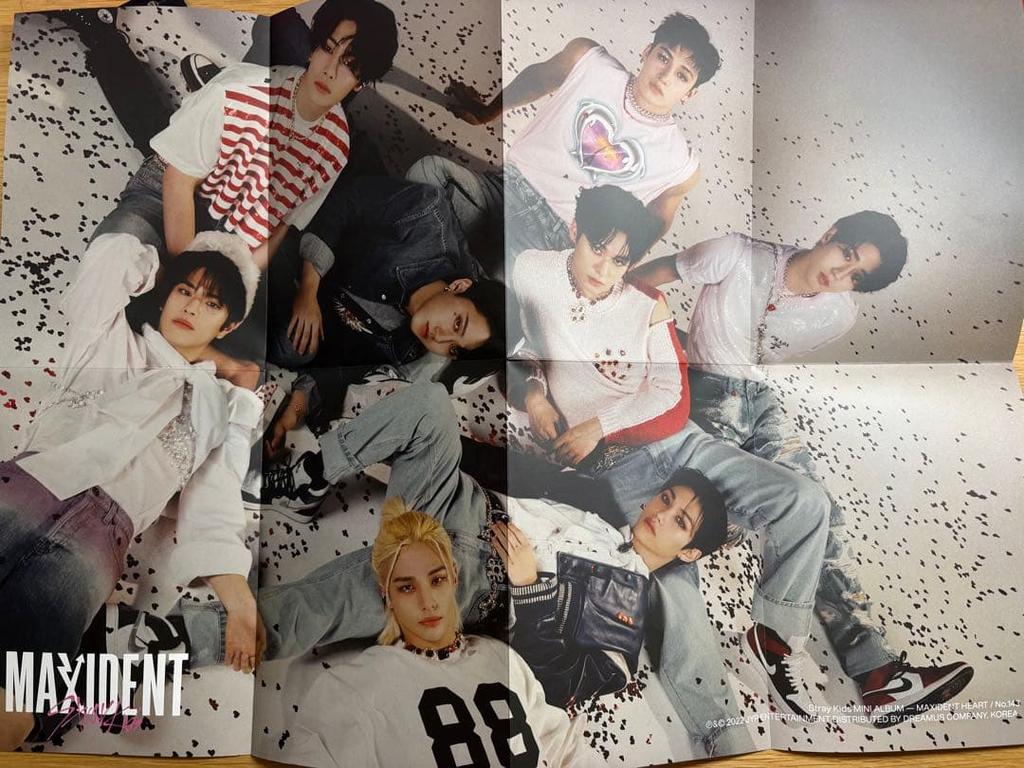 [USED] Stray Kids SKIZ Album MAXIDENT with Bonus Bonuses