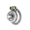 Stainless Steel Chastity Lock Chastity Cleaner CB Device Fake Mother Men's Penis Cage Out Wear Sex Tool SM