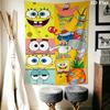 Animation Wall Hanging Printed Fabric Blanket Decorative Tapestries for Bedroom Living Room Home Decor