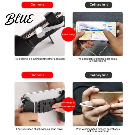 Joystick Mobile Phone Holder Non-slip Ergonomic Stretch Function Convenient Four-finger Linkage Game Controller