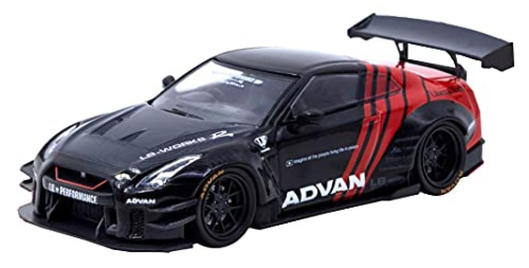 

TARMACWORKS NISSAN R35 type 2 Advan finished product 1/43 LB-WORKS GT-R T43-019-ADV