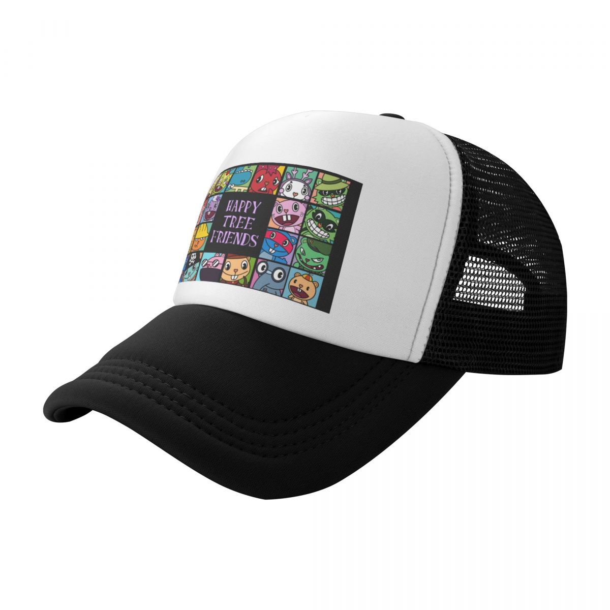 91341621MA8PN0GT9W Happy Tree Friends Baseball Cap Thermal Visor Anime Hat Horse Hat Sun Cap Man Hat Women'S