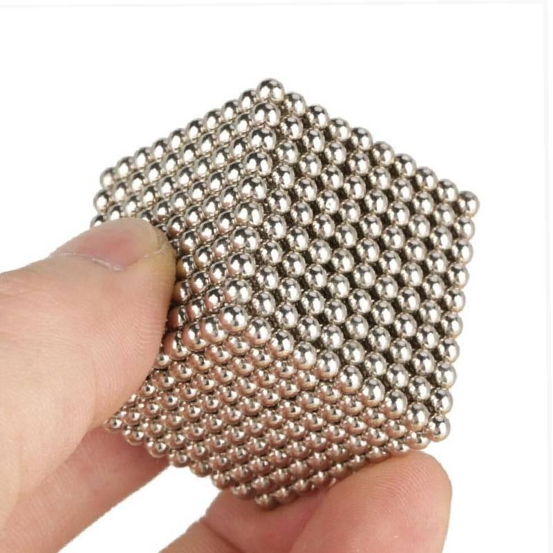 Buck Magnetic Ball 3d Puzzle Magnet Magic Cube Geometric Education Props Toy