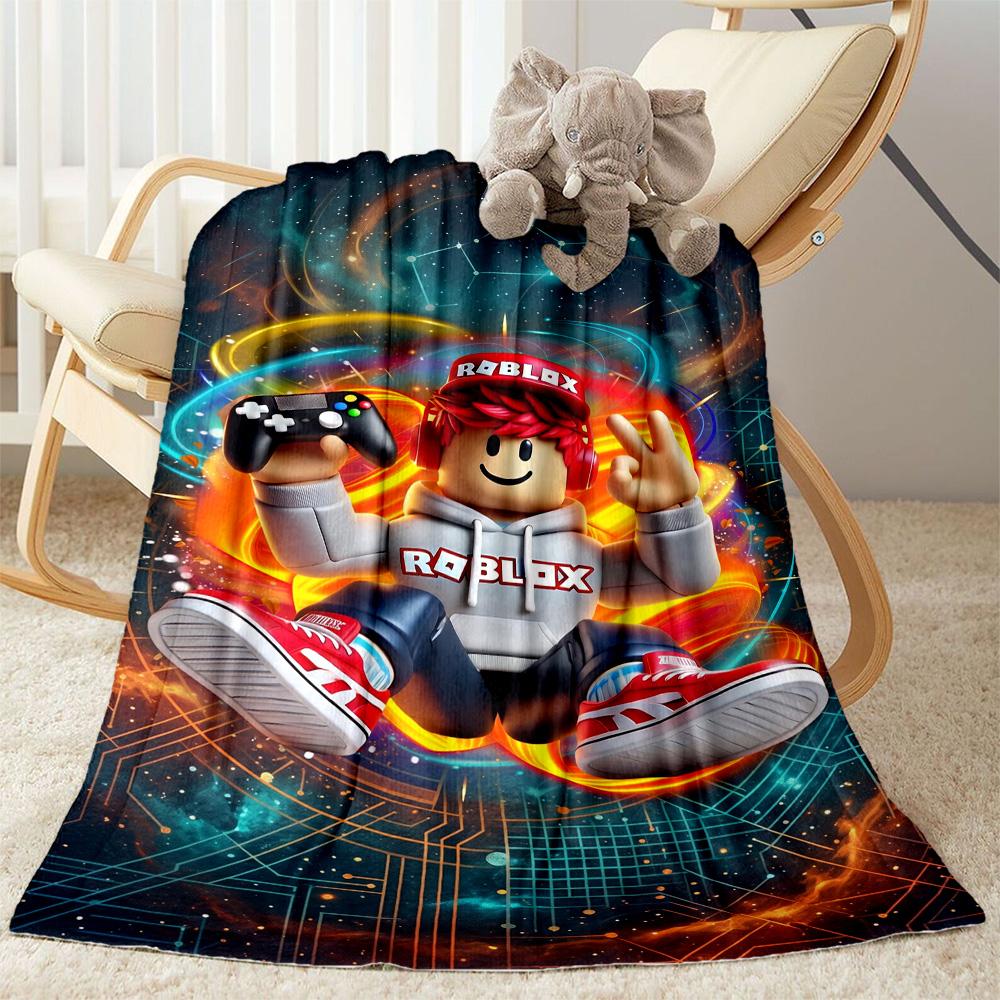 Roblox 167 Blanket Ultra-Soft Great for Picnics Livingroom Seaside for All Occasions Stylish Decor Gift for Travel Home Birthdays