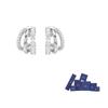 Swarovski Hyperbola Round Cut Cubic Zirconia Earrings Women earrings White 5737110