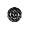 Real Hard Carbon Fiber For Camaro 2016- Door Trunk Switch Ring Sticker Trim