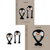 Penguin Hat Warm Cotton Beanie With Windproof Design For Girls And Teens