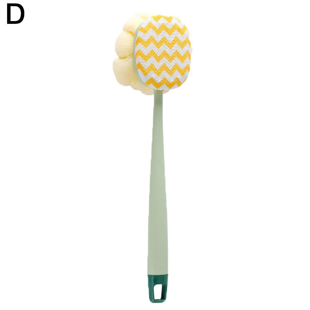 Long Handle Back Brush for Shower Soft Bristles Body Exfoliating Bath Brush Skin Health Shower Back Scrubber Bath Supplies