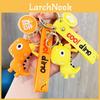 Adorable Dinosaur Keychain Cute Couples Car Key Holder Bag Charm Key Accessory