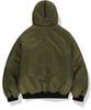 Not4Nerd Fur Hooded N2B Bomber Jacket - Khaki
