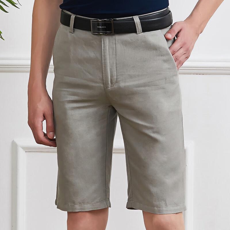 

Молодежные мужские повседневные шорты из смесового льна 41