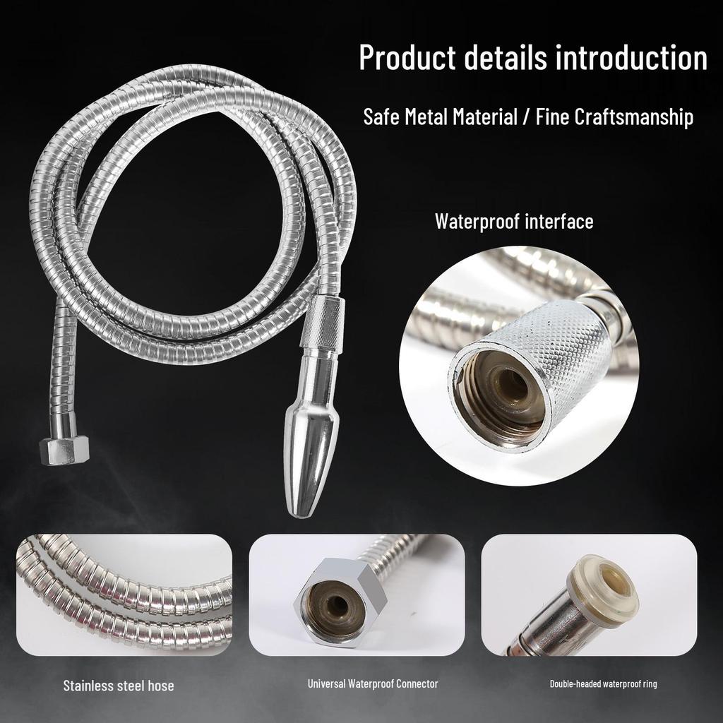 Kugel Metall Analstecker & Vaginalreinigungszubehör