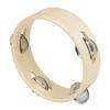 6 zoll Handbell Tamburin Metall Holz Rassel Ball Percussion Hand Party
