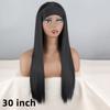 MISS WIG Africa Women Long Kinky Curly Natural Black Wig Without Bangs Synthetic Fiber Deep Curly Black Wig
