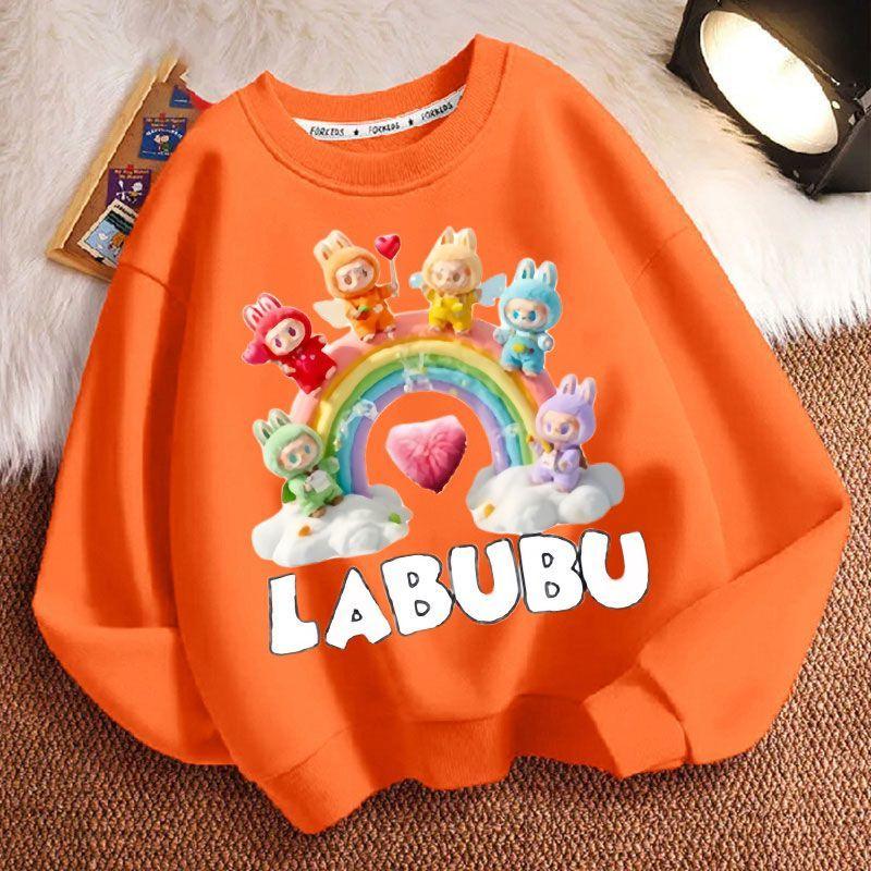 Children's Cute Hoodies, Fashionable Long-sleeved Loose Hoodies for Boys and Girls In Spring and Autumn