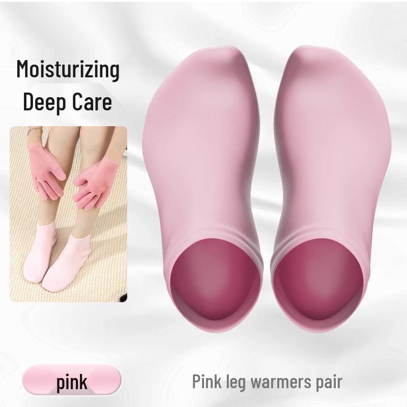 Soft Silicone Heel Protection Socks - Moisturizing Anti-Cracking Foot Cover for Women