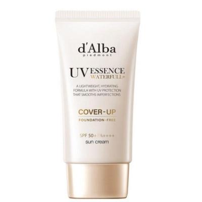 Waterfull Tone-Up Sunscreen Cover Beige SPF50+ PA++++ Brightening UV Protection Sun Cream 50ml