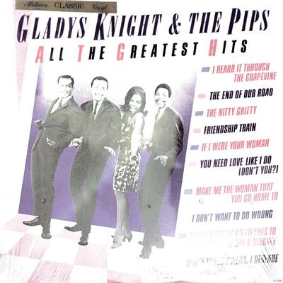 LP Record GLADYS KNIGHT & THE PIPS - All The Greatest Hits 2823ML Motown 1987 US Soul/Funk Used