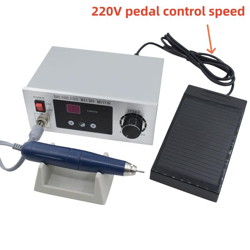 Zobārstniecības laboratorijas aprīkojums Elektrisks mikromotors Pedāļa