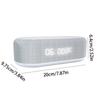 15W Wireless Charger Multifunctional Durable LED Light With Time/Temperature Display Creative Fast Charging Dock Station Bedroom