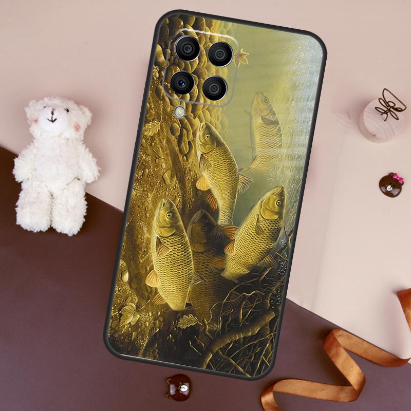 Chub Carp Fish Case For Samsung Galaxy M32 M52 M14 M54 M13 M33 M53 M56 M36 M16 M31 M11 M12 M35 M55 M15 M06