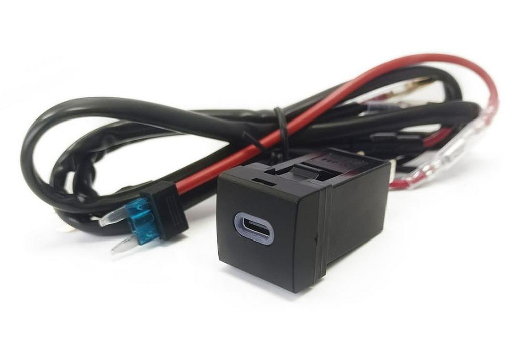 Toyota Corolla/Levin/Wildlander Modified Car Charger with USB QC3.0 PD Port