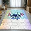 Covor Kawaii cu Cusături S, Anti-Alunecare pentru Sufragerie, Covor Moale pentru Dormitor, Cameră de Joacă pentru Copii, Canapea, Decor Acasă, Preș Cadou