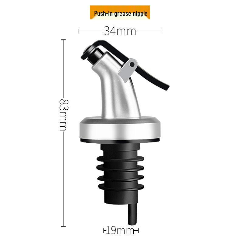 Dustproof Oil Nozzle & Bottle Spout: Wine, Soy Sauce, Vinegar & Condiment Stopper Pourer