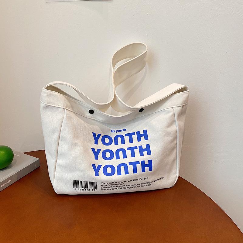 Student Class Backpack Women's Fashion College Style Briefcase Niche Simple Oblique Span Women's Bag