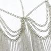 Tassels Face Chain Masquerade Mask for Halloween Costumes, Nightclub Party