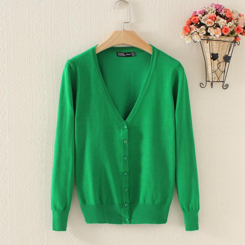 2025 Spring & Autumn Korean-Style Wool Cardigan Sweater, Plus Size, Women's Knitted Outerwear Top