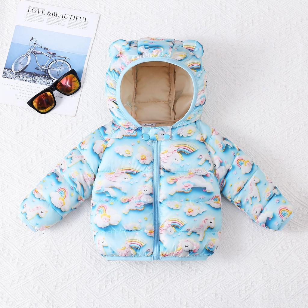 2025 Lightweight Cotton-Padded Jacket for Infants and Kids