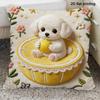 1pc Adorable Animal-Patterned 2D Flat Printing Pillowcases Sofa Bed Cushion Cover Home Bedroom Decoration