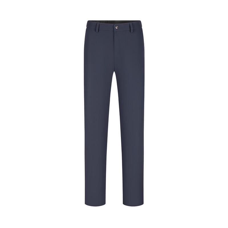 Seven Men's Semi-Elastic Waist Straight-Leg Casual Pants