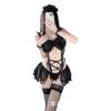 Sexy Lingerie Sexy Perspective Dress Lace Onesie Maid Suit Uniform Seduction